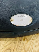 Load image into Gallery viewer, Mulberry East West Mitzy Hobo in Black Pebbled Leather

