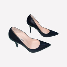 Load image into Gallery viewer, LK Bennett Black Leather Courts UK4 EU36
