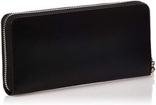 Load image into Gallery viewer, Michael Kors Black Leather Large Travel Continental Wallet
